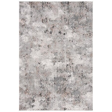 Safavieh 4 x 6 ft. Invista Contemporary Rectangle Power Loomed Area Rug, Beige & Grey INV603B-4